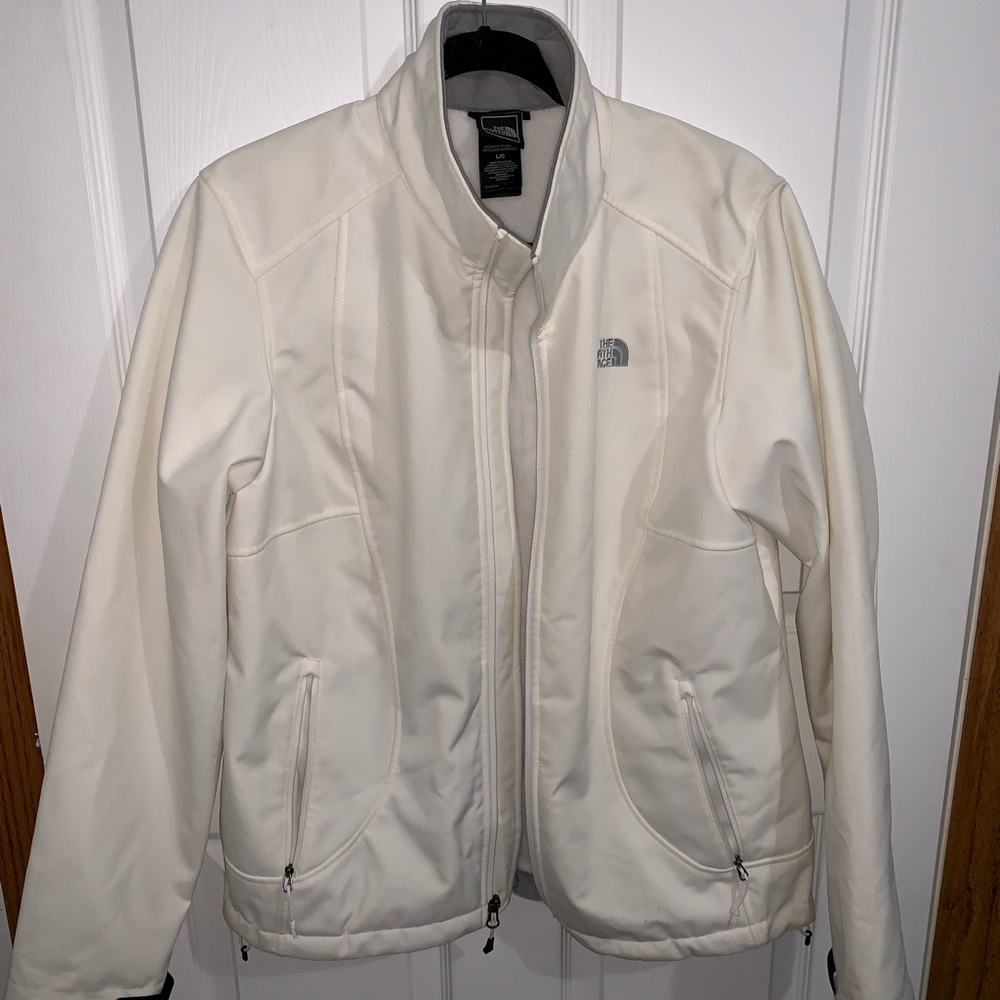 North face white jacket